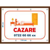 Banner Cazare dimensiune 80x110 cm