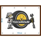 Banner Vulcanizare Auto dimensiune 80x110 cm