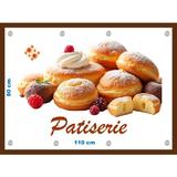 Banner Patiserie dimensiune 80x110 cm