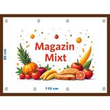 Banner Magazin Mixt 80x110 cm cu capse