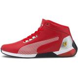 Pantofi sport barbati Puma Ferrari Race Kart Cat-X Mid 30654902, 47, Rosu