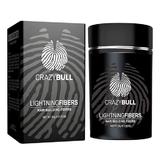 Fibre pentru par Crazy Bull Hair Building Fibers - Negru - 22g