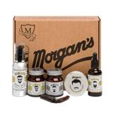 Set Cadou ingrijire barba si mustata Morgan's  ( Ceara mustata 50g + Ceara barba 50g + Ceara balsam 75 ml + Piepten + Ulei barba 50 ml + Sampon 100 ml )