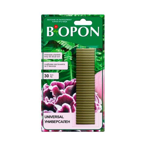 Ingrasamant universal sticks Biopon, 30 bucati