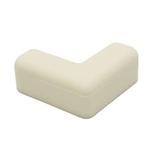 Protectie plastic soft, 2D pentru colturi mobilier , 40x40x14 mm, alb