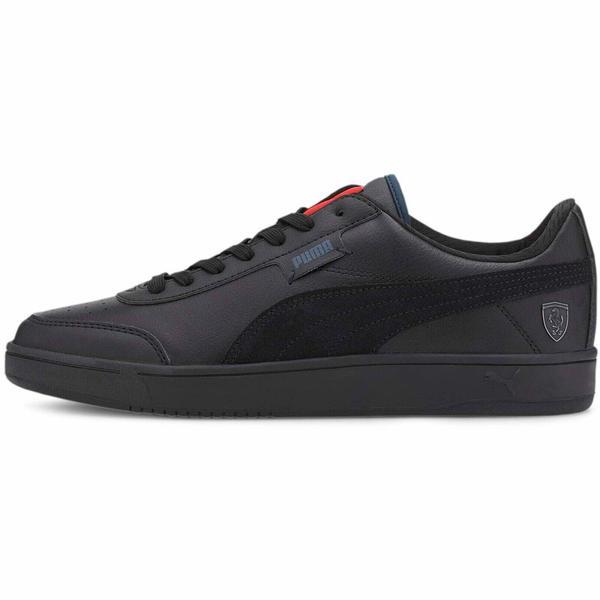 Pantofi sport barbati Puma Ferrari Style Court Legend 30653801, 46, Negru