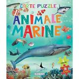 Animale marine. Carte puzzle, editura Girasol