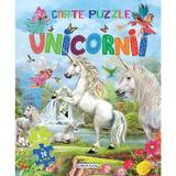 Unicornii. Carte puzzle, editura Girasol