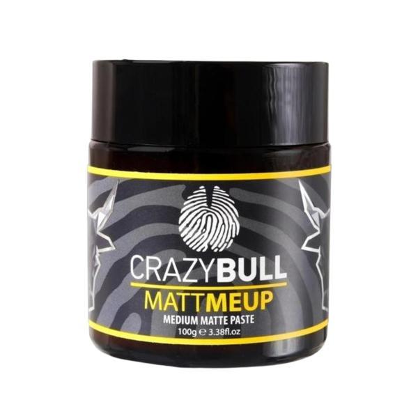 Ceara pentru par Crazy Bull MattMeUp Paste, 100 ml