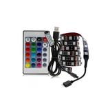 Banda LED cu telecomanda Ugyismegveszel, 4.8W, RGB, 1m, Multicolor