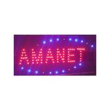 Reclama Text Led Amanet / de interior, animatie luminoasa dinamica, MyStyle