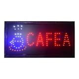 Reclama Text Led - Cafea / pentru interior cu animatie luminoasa si dinamica, MyStyle