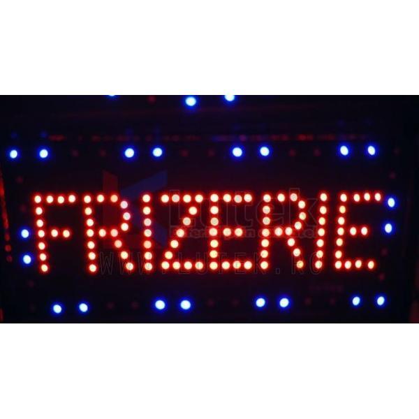 Reclama Text Led Frizerie