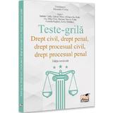 Teste-grila. Drept civil, drept penal, drept procesual civil, drept procesual penal - Alexandru Cordos, editura Pro Universitaria