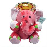 Jucarie din plus Baby Elefant roz 26 cm