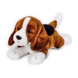 Jucarie din plus Catel Beagle culcat 29 cm