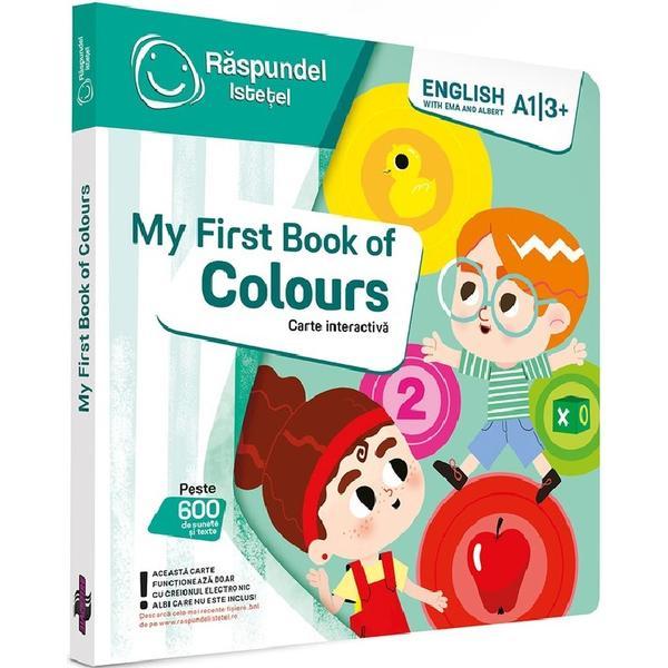 Carte interactiva: Raspundel Istetel. My First Book of Colours, editura Albi