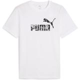 Tricou barbati Puma Graphics No.1 Logo Tee 68482402, XXL, Alb