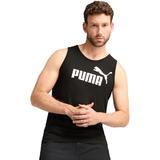 Maiou barbati Puma Ess No. 1 Logo Tank 68254401, M, Negru