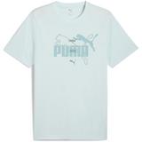 Tricou barbati Puma Ess Logo Lab Summer Tee 68467150, XXL, Albastru