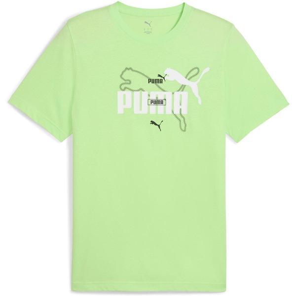 Tricou barbati Puma Ess Logo Lab Summer Tee 68467149, XL, Verde