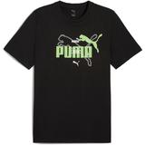 Tricou barbati Puma Ess Logo Lab Summer Tee 68467101, S, Negru