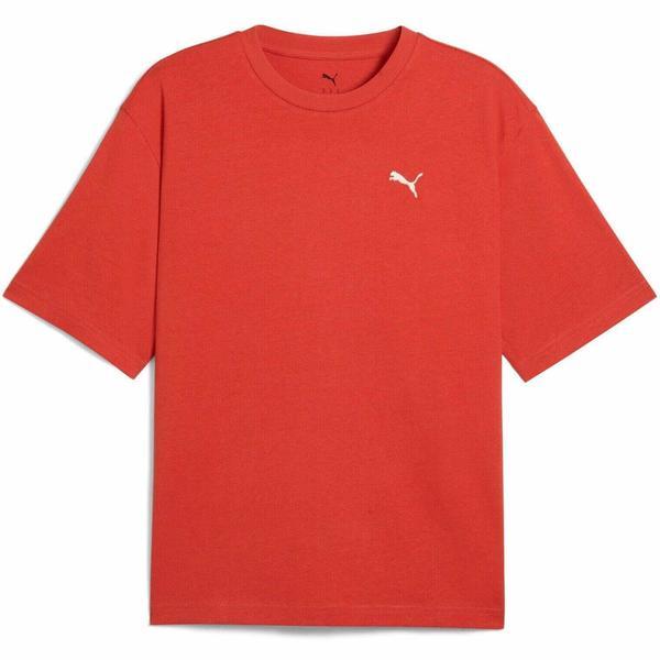 Tricou barbati Puma Wardrobe Ess Boxy Tee 62964515, XXL, Rosu