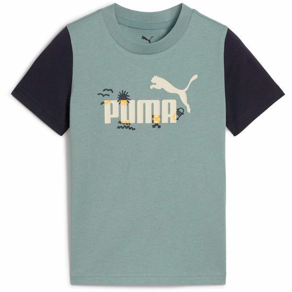 Tricou copii Puma Sandy Adventures Tee Ps 68515530, 104, Albastru