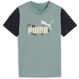 Tricou copii Puma Sandy Adventures Tee Ps 68515530, 116, Albastru