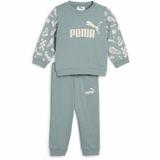 Trening copii Puma Minicats Sandy Adventures Crew Set Tr Inf 68628430, 98, Albastru