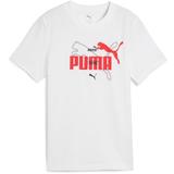 Tricou copii Puma Ess Logo Lab Summer Tee B 68579502, 176, Alb