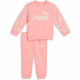 Trening copii Puma Minicats Sandy Adventures Crew Set Tr Inf 68628418, 92, Roz