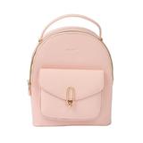 Rucsac Roz cu Accesoriu Metalic