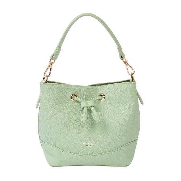 Geanta Verde Bucket-Bag cu Tighel