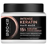 Masca cu Keratina pentru Par Fragil - Syoss Intense Keratin Hair Mask for Fragile and Easily Breaking Hair, 400 ml