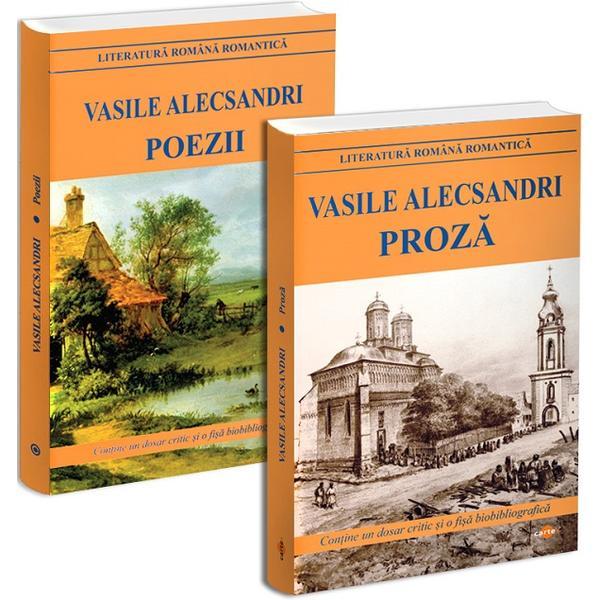 Pachet 2 Vasile Alecsandri. Poezii + Proza - Vasile Alecsandri