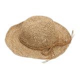 Palarie Malvina Paie Camel Bucket-Hat
