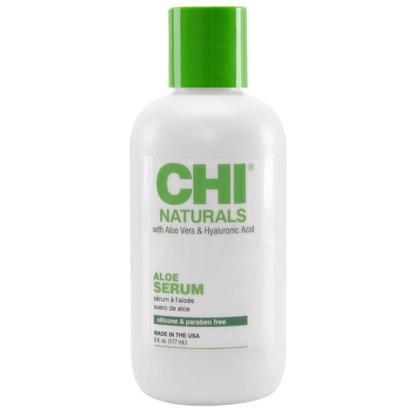 Ser cu Aloe Vera si Acid Hialuronic pentru Par - CHI Naturals with Aloe Vera and Hyaluronic Acid, 177 ml