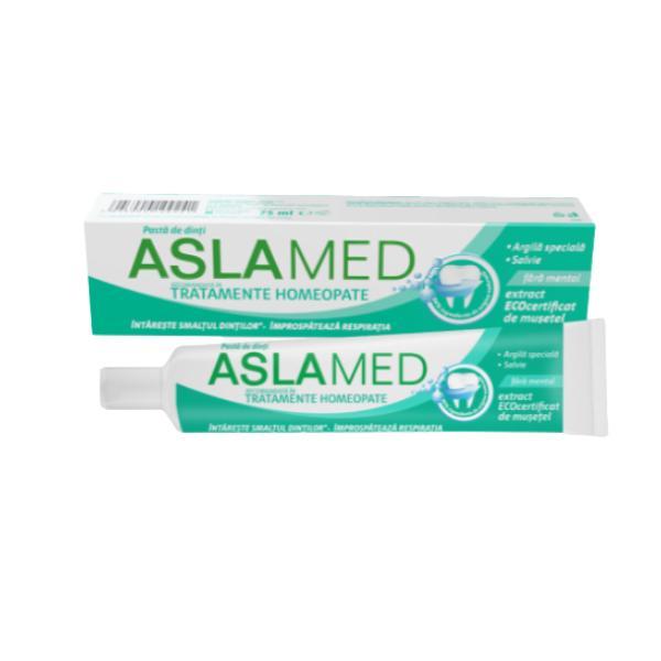 SHORT LIFE - Pasta de dinti Tratamente Homeopate Aslamed, 75 ml