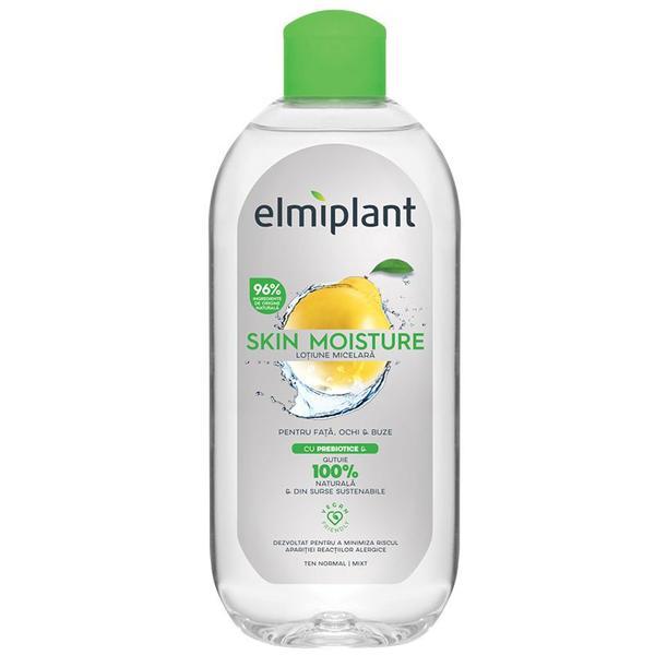 SHORT LIFE - Lotiune Micelara pentru Fata, Ochi si Buze - Elmiplant Skin Moisture Ten Normal si Mixt, 400 ml
