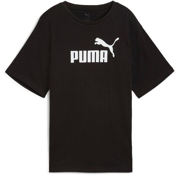 Tricou femei Puma Ess No. 1 Logo Relaxed Tee 68497001, L, Negru