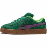 Pantofi sport unisex Puma Suede Xl 40130401, 40, Verde