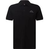 Tricou barbati Kappa Polo Shirt 8004-8192-001, M, Negru