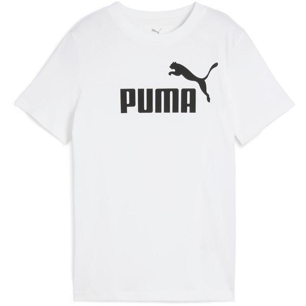 Tricou copii Puma Ess No. 1 Logo Tee G 68489202, 140, Alb