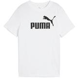 Tricou copii Puma Ess No. 1 Logo Tee G 68489202, 152, Alb