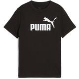 Tricou copii Puma Ess No. 1 Logo Tee G 68489201, 164, Negru