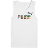Maiou barbati Puma Love United Tank 68560202, XL, Alb