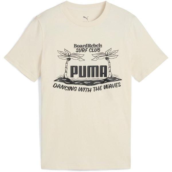Tricou copii Puma Mid90s Graphic Tee Iii B 68515287, 164, Bej