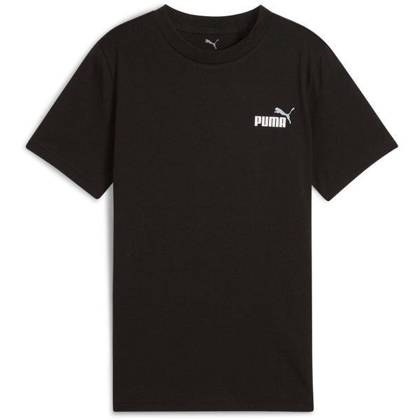 Tricou copii Puma Ess 2 Color Small No. 1 Logo Tee B 68577901, 176, Negru
