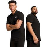 Tricou barbati Puma Ess No. 1 Logo Pique Polo 68255201, L, Negru